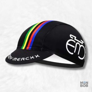 Casquette Cycliste Eddy Merckx Noir pour un style sportif