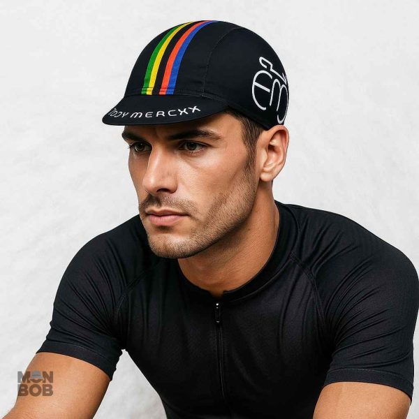 Casquette noire Eddy Merckx pour les passionnés de cyclisme