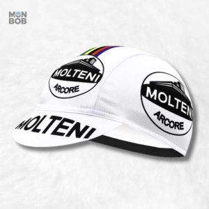 Casquette Cycliste Molteni Blanche pour un style sportif