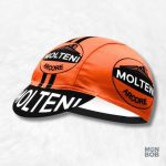 Casquette Cycliste Molteni Orange pour un look sportif