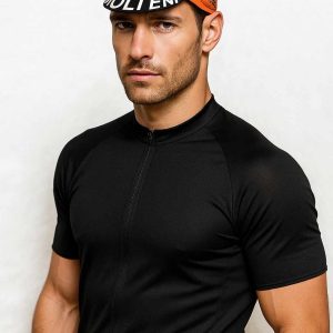 Casquette orange Molteni, accessoire idéal pour les cyclistes