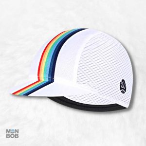 Casquette Cycliste Vintage Blanche en style rétro