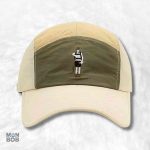 Casquette élégante homme verte