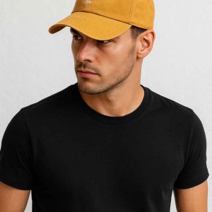 Casquette estivale avec motif palmier