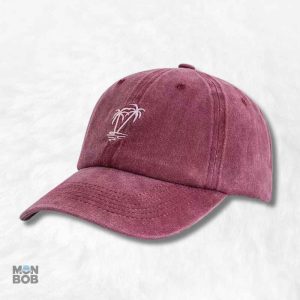 Casquette Palmier Rouge pour l'été
