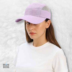 Casquette femme violet protection solaire