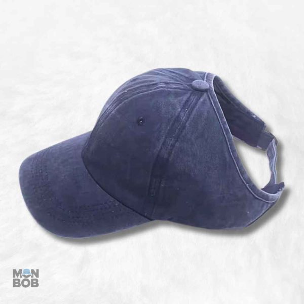 Casquette femme été marine élégante et stylée