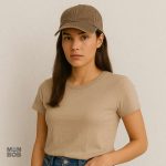 Casquette marron pour femme idéale pour l'été