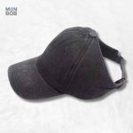 Casquette femme été noire élégante et tendance