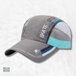 Casquette femme sport gris élégante et confortable
