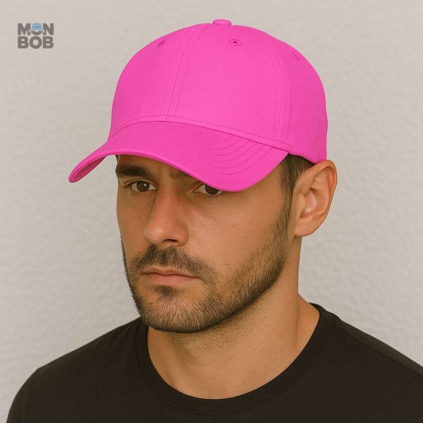Casquette Fluo, couleur rose éclatante pour égayer votre style