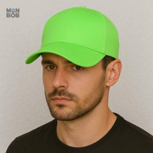 Casquette Verte fluo, accessoire incontournable pour l'été