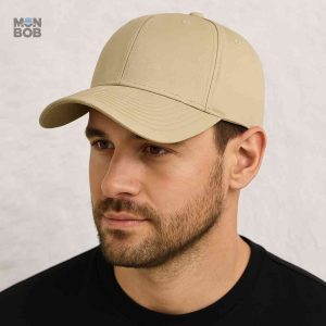 Accessoire mode : Casquette Grande Taille couleur beige