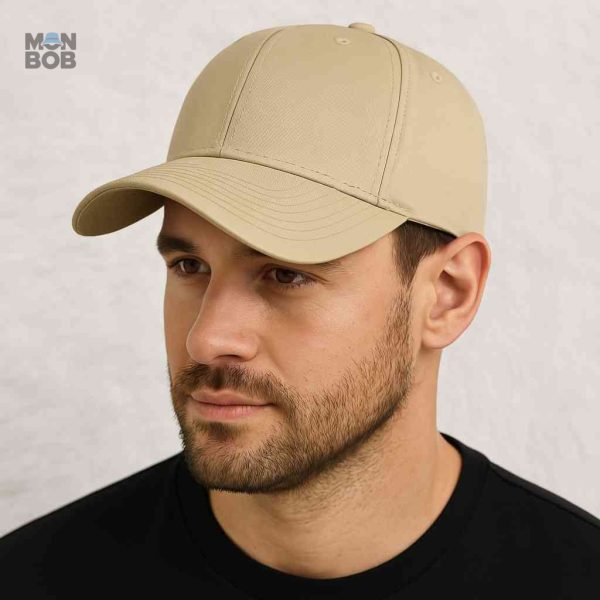 Accessoire mode : Casquette Grande Taille couleur beige