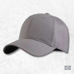 Casquette grande taille grise pour un style décontracté