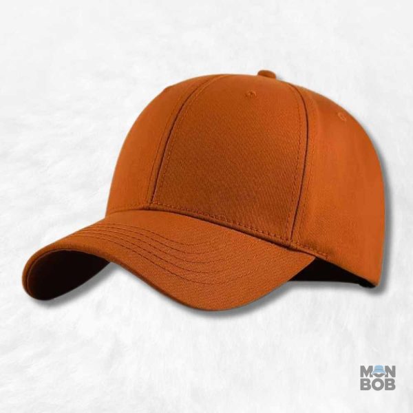 Casquette orange grande taille