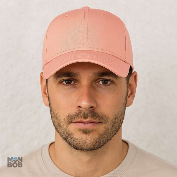 Casquette rose en grande taille, confortable et stylée