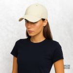 Casquette sport grande taille en couleur beige