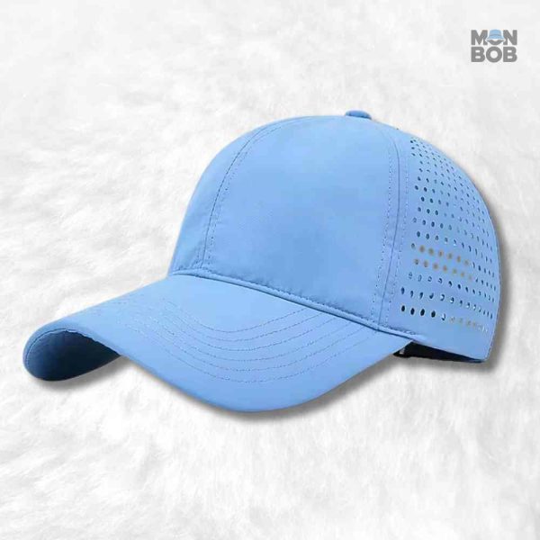 Casquette sport grande taille bleu ciel