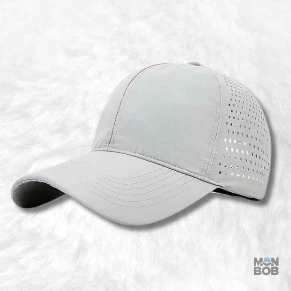 Casquette grande taille sport gris clair