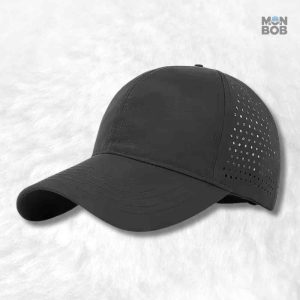 Casquette grande taille sport noire pour un look décontracté