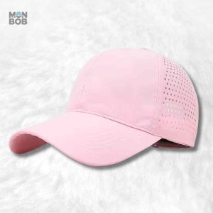 Casquette rose grande taille pour le sport