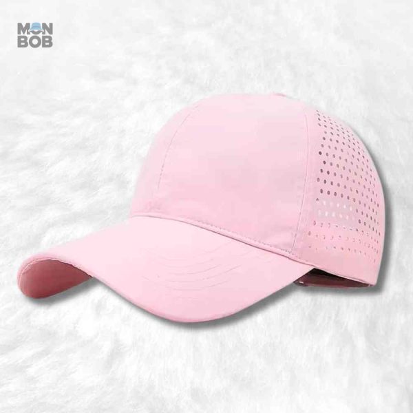 Casquette rose grande taille pour le sport