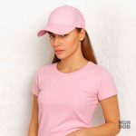 Casquette sportive grande taille en rose
