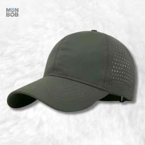 Casquette sport grande taille verte