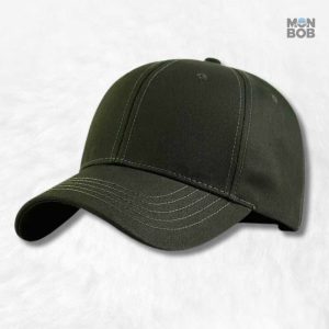 Casquette grande taille verte pour un style décontracté