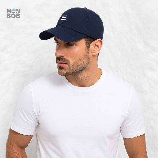 Casquette bleu pour grandes têtes, confort et élégance