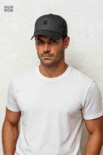 Casquette grise adaptée aux grandes têtes, confort assuré