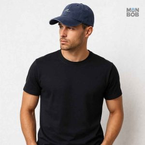 Casquette été marine pour homme, accessoire tendance