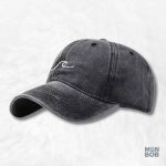 Casquette noire pour homme, idéale pour l'été