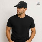Accessoire d'été masculin, casquette noire tendance