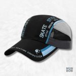 Casquette homme sport noire en style décontracté