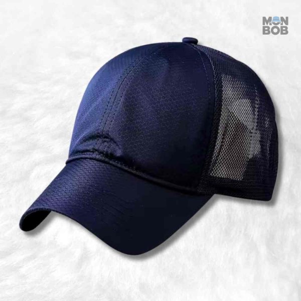 Casquette imperméable bleue et respirante pour activités extérieures