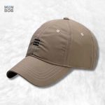 Casquette imperméable marron pour homme