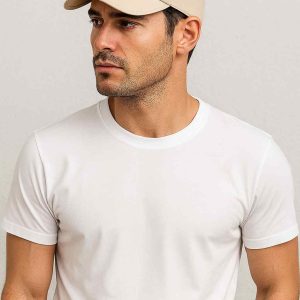 Casquette beige idéale pour le running par temps humide