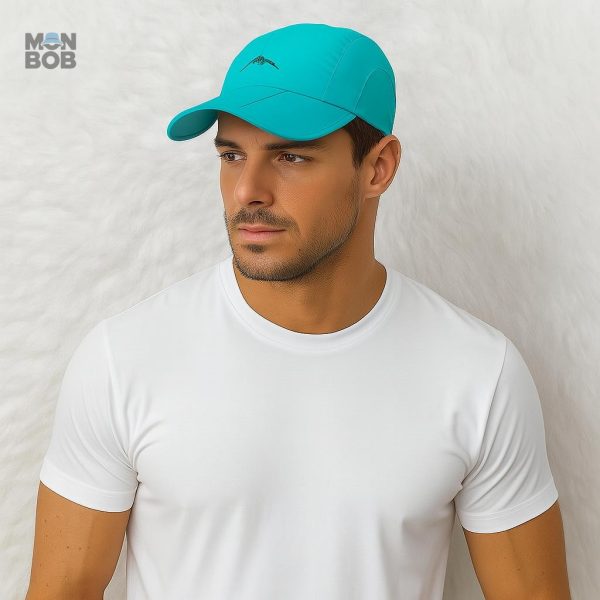 Casquette bleu turquoise idéale pour les activités en extérieur