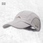 Casquette imperméable grise pour le running