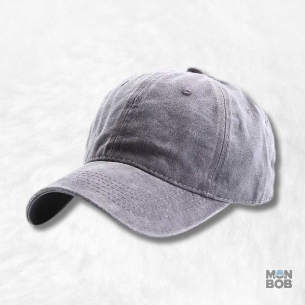 Casquette Jean Gris pour un style décontracté et tendance