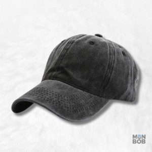 Casquette Jean Noir pour un style décontracté et moderne