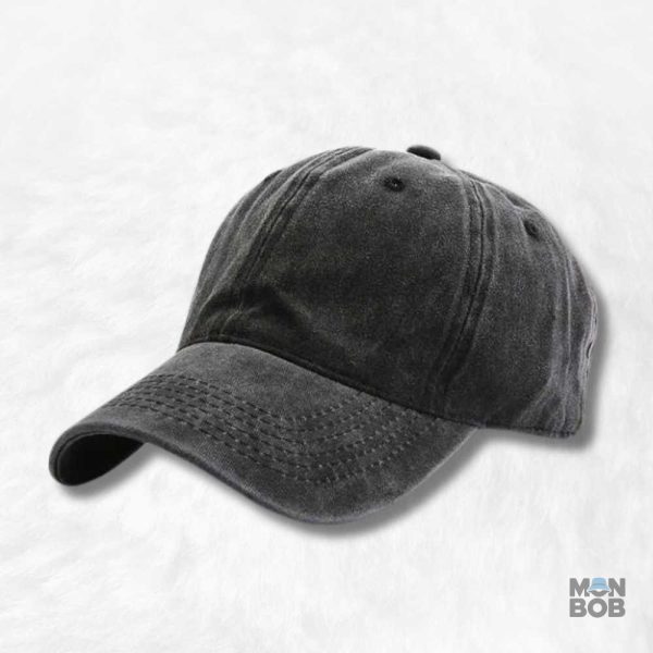 Casquette Jean Noir pour un style décontracté et moderne