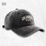 Casquette Los Angeles noire pour un style urbain tendance