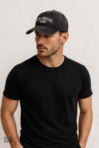 Casquette LA noire, accessoire mode incontournable