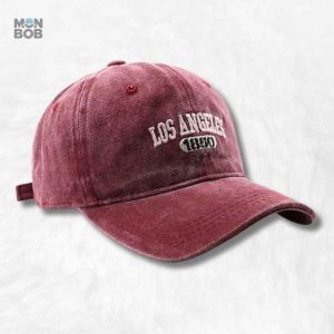 Casquette Los Angeles Rouge pour un style urbain moderne