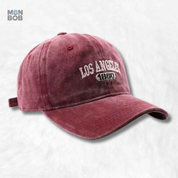 Casquette Los Angeles Rouge pour un style urbain moderne