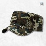 Casquette militaire homme camouflage forêt