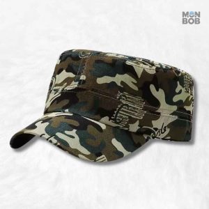 Casquette militaire homme camouflage forêt